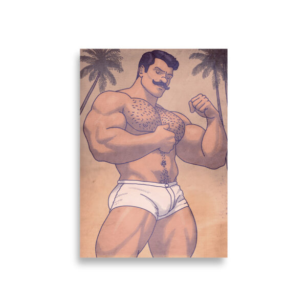 Vintage Beach Poster - Image 2